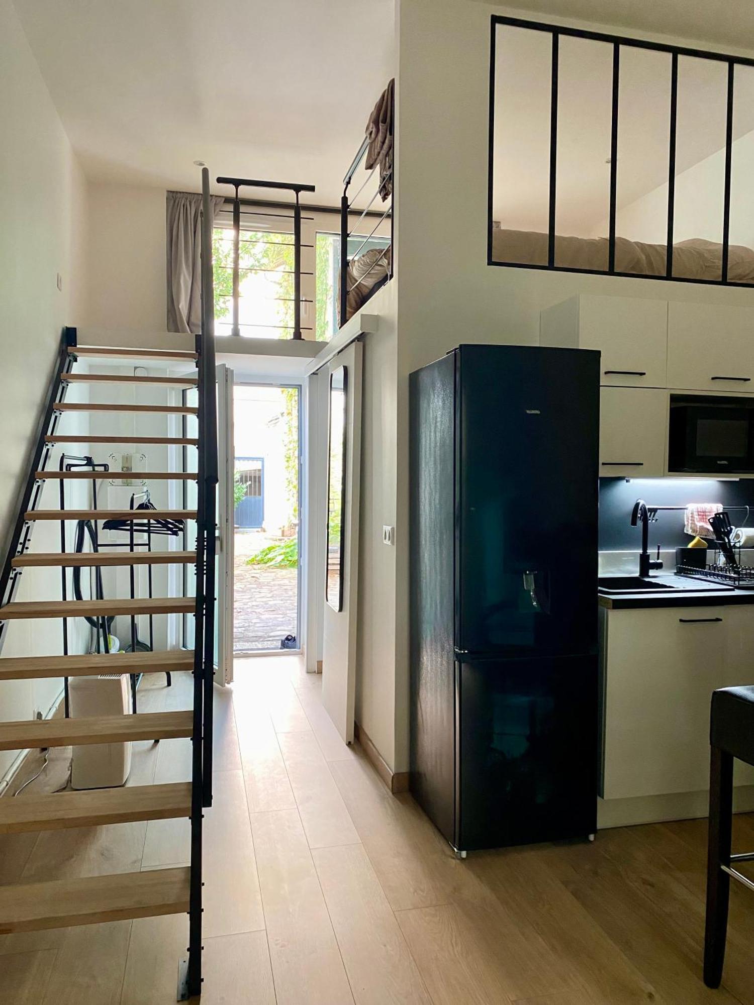 Appartement Indep Cosy Avec Jardin Saint-Denis  Exterior foto